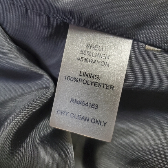 Calvin Klein Open Front Blazer - Picture 3 of 6